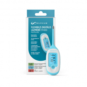LÁZMÉRŐ DIGITÁLIS FLEXIBILIS TP400 ELYSIUM PASZTELKÉK - 1X